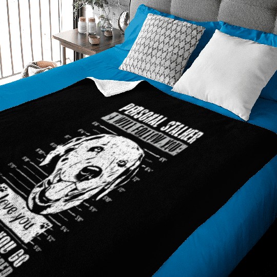 Spot Squad Paw Love Puppy Breeder Dalmatian Dog Baby Blankets