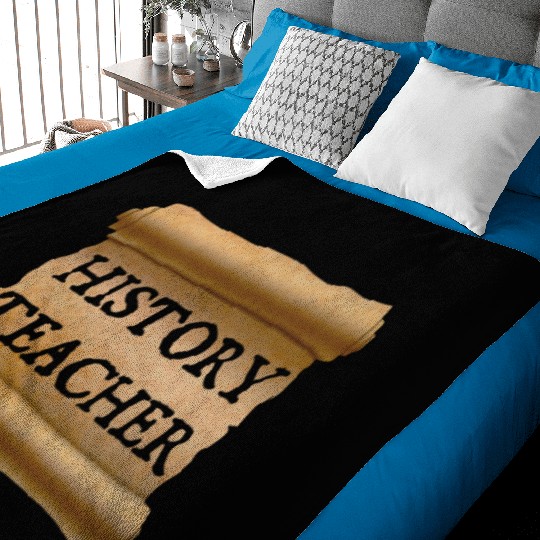 History Teacher Baby Blankets