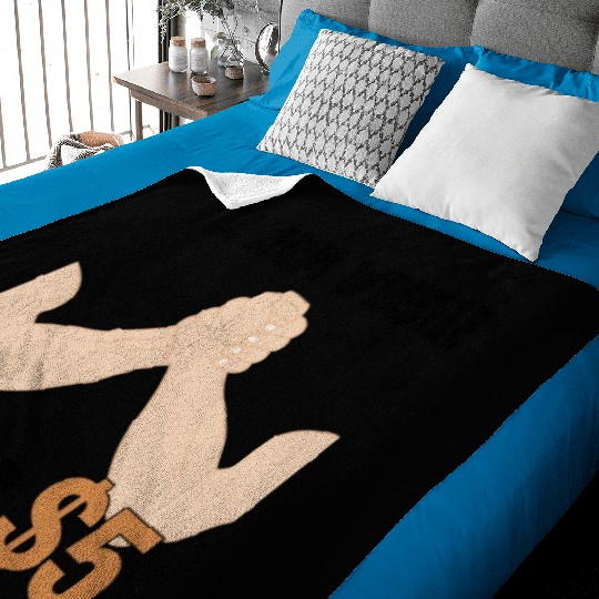 Arm Wrestling I'll Arm Wrestle You For $5 Baby Blankets