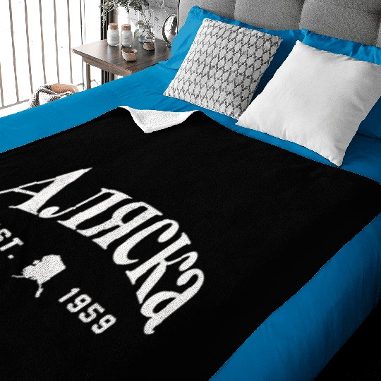 Alaska Baby Blankets Men's Women Children USA North Pole