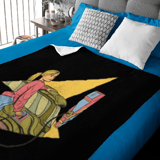 Strong independent woman Strong independent woman Baby Blankets