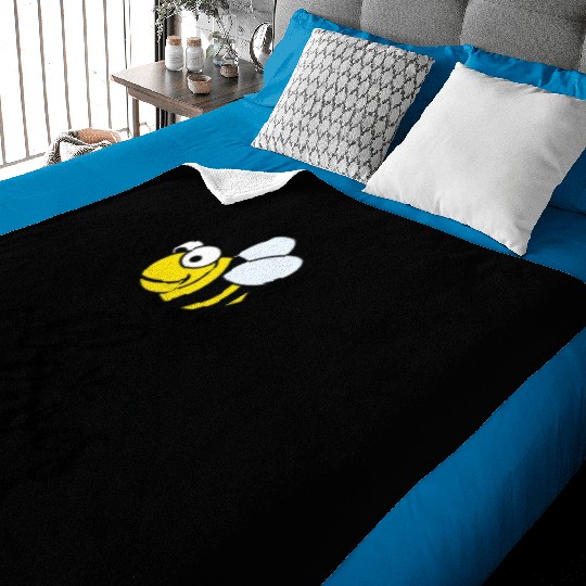 Save The Bees Earth Day Baby Blankets