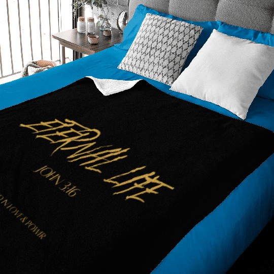 Eternal life John 3:16 Baby Blankets