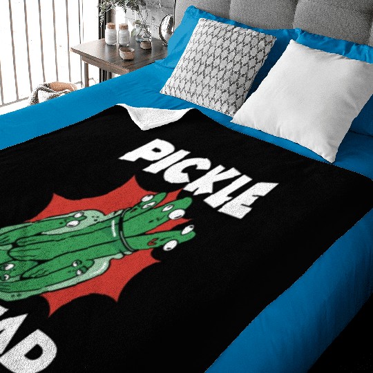 Pickle Squad Baby Blankets