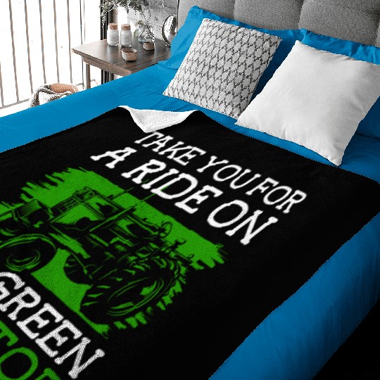 Harvester Agriculture Farm Rural Youth Baby Blankets