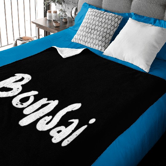 Bonsai - Plants Baby Blankets