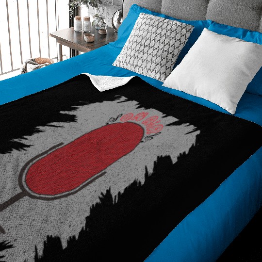 On Air Microphone Baby Blankets