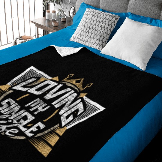 Single Independence Relationship Baby Blankets