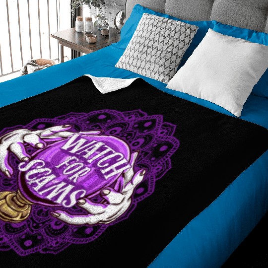 Halloween Witch Hands Witchcraft Scam Baby Blankets