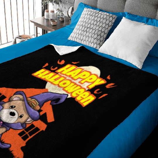 Happy Halloween Scary Funny Hallow's Eve Costume Baby Blankets