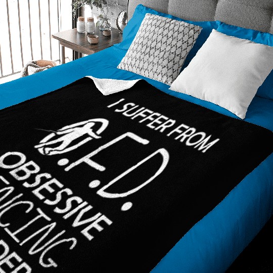 Fencing Fencing Coach Baby Blankets