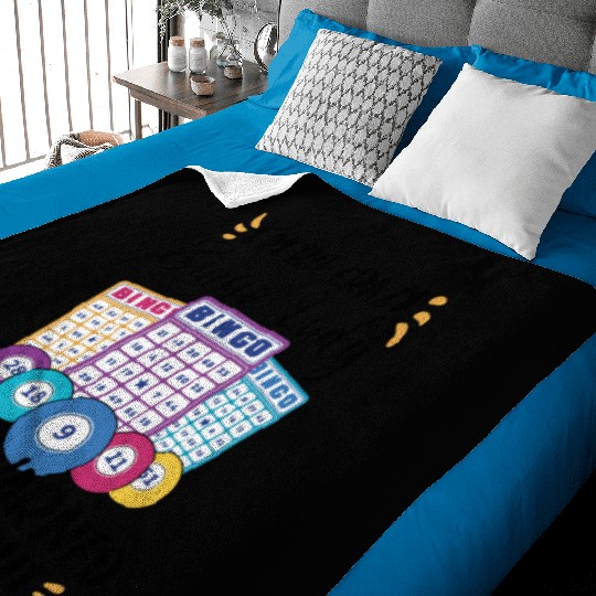 Bingo Card Game Grandma Bingo Player Bingo Cards Baby Blankets