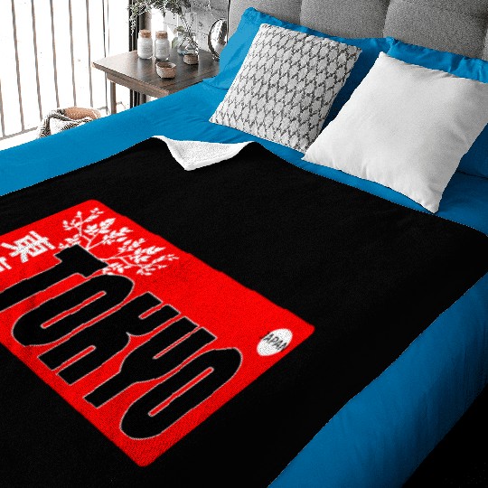 Tokyo Baby Blankets