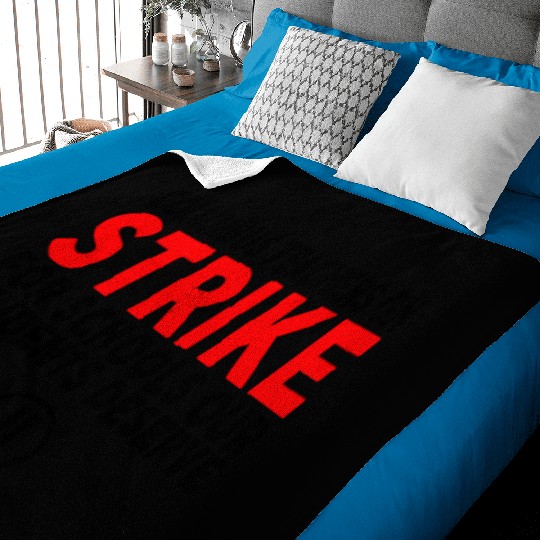 Columbus Ohio School Teachers Strike OH Teacher Baby Blankets
