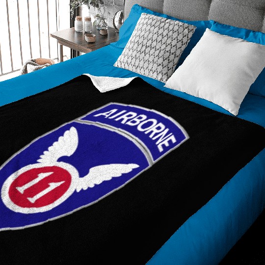 11th Airborne Division DUI wo Txt X 300 Baby Blankets