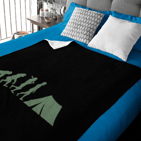 Tents Evolution Camping Baby Blankets