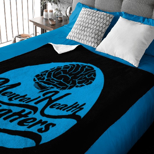 mental health matters quote Baby Blankets