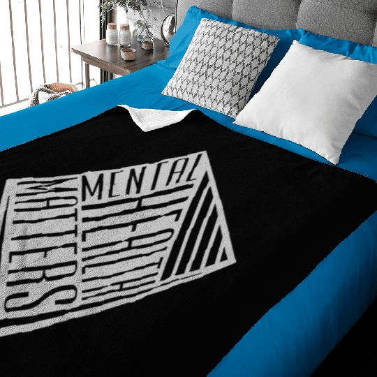 mental health matters quote Baby Blankets