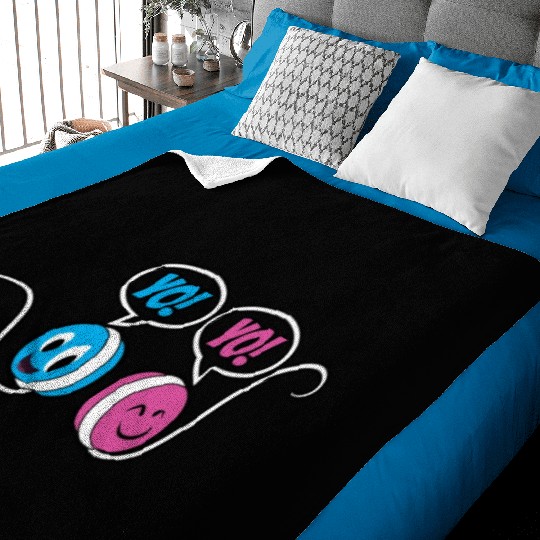 Yoyo Spanish Teacher Gift Yo Yo Baby Blankets