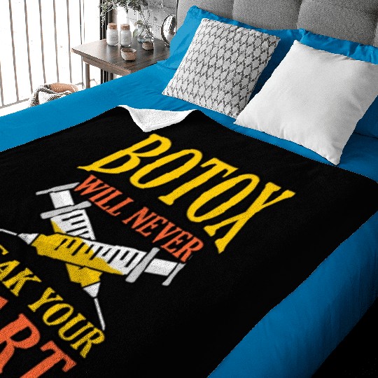 Aesthetic Nurse Botox Injector Gift Baby Blankets