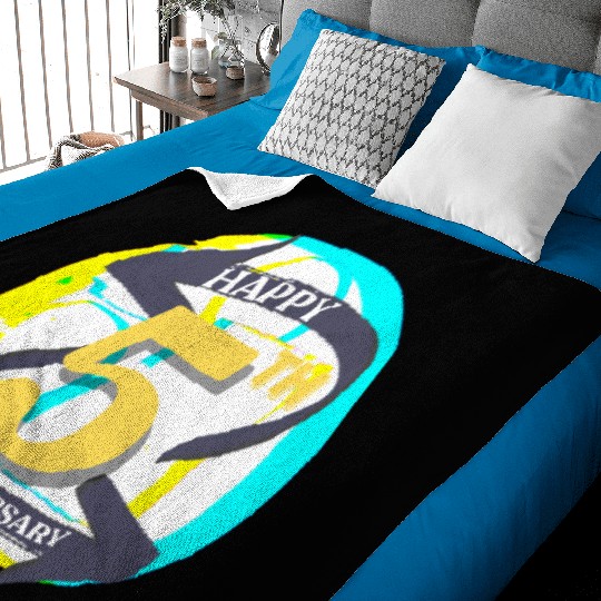 ANNIVERSARY 5 Baby Blankets