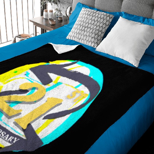 ANNIVERSARY 21 Baby Blankets