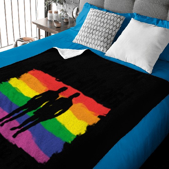Gay LGBTQ Atheist Atheism Anti Religion Securalism Baby Blankets