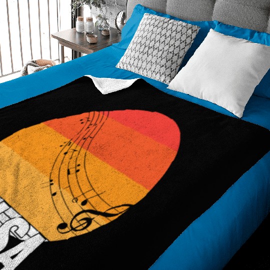 Retro Salsa Dance Baby Blankets