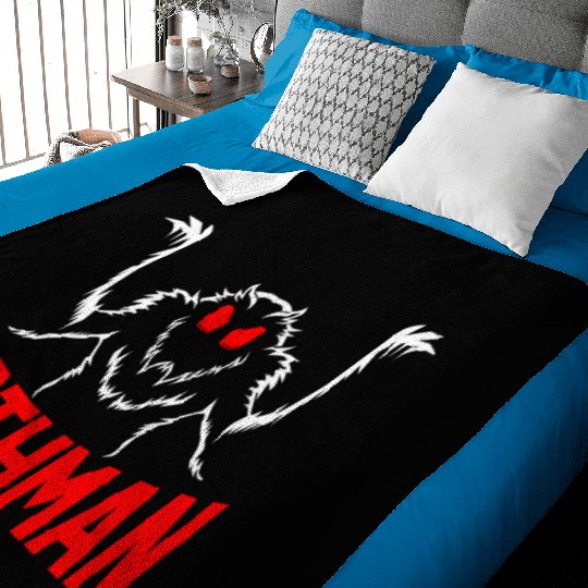 Folklore Monsters Cryptid Goth Mothman Baby Blankets