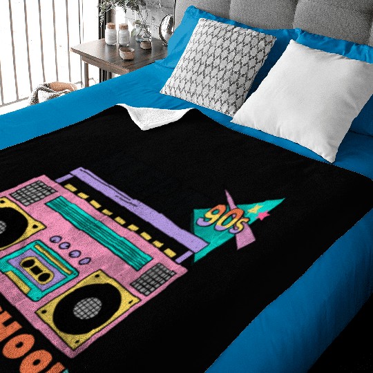 Keep it 90s old school Baby Blankets