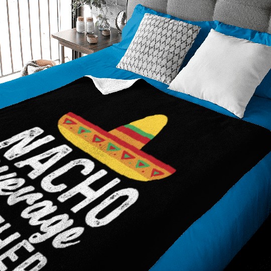 Nacho Average Brother Mexican Hat Baby Blankets
