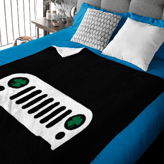 Jeep Irish Baby Blankets