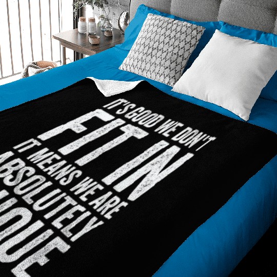 Positivity Misfits Poets Poetry Unique Uniqueness Baby Blankets