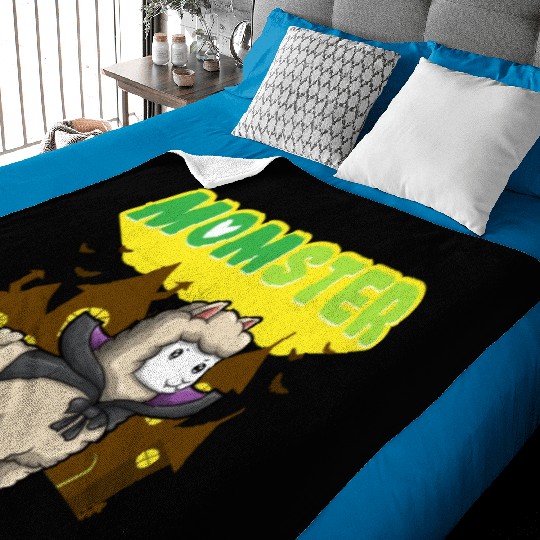 Momster Monster Mom Scary Halloween Mommy Costume Baby Blankets