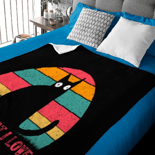 Cat Lover Cat Owner Funny Cats I Do What I Love I Baby Blankets