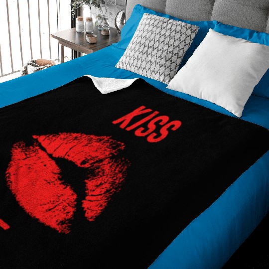 KISS ME Baby Blankets