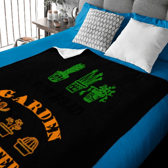 POT HEAD-GARDEN-GANGSTER-PLANT Baby Blankets women, men