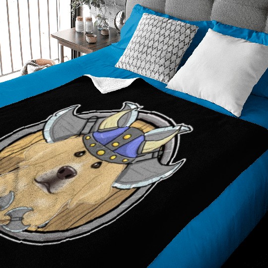 Labrador I Valhalla I Viking Baby Blankets