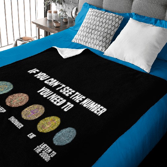 Ishihara Numbers - Listen To The 2000s Baby Blankets