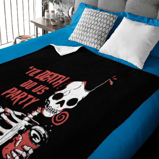 Til Death Do Us Party Baby Blankets