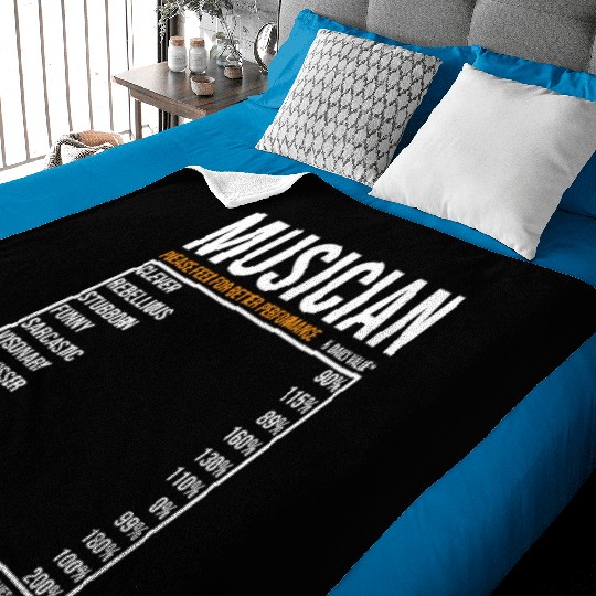 Musician Daily Value funny Musician Baby Blankets