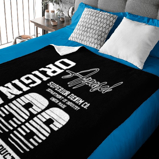 1966 Vintage Birthday Vintage Gift Retro Baby Blankets