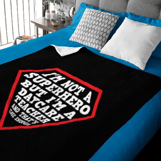 Daycare Teacher Childcare Provider Baby Blankets