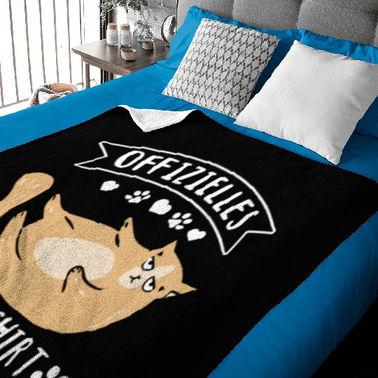 Cat sleep Baby Blankets Official sleep Baby Blankets cat