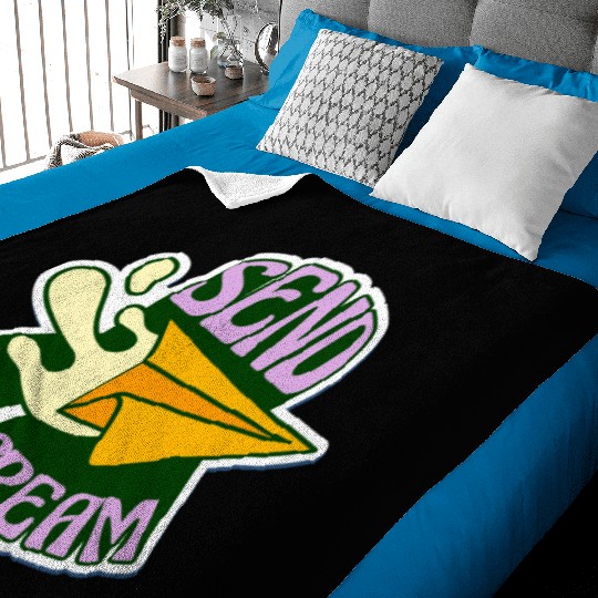 send ice cream Baby Blankets