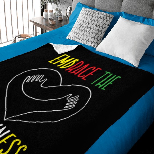 Embrace The Blackness Black History Month Melanin Baby Blankets