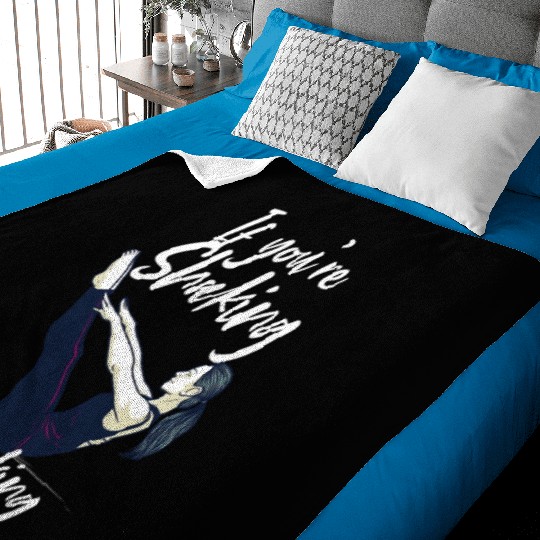 Funny Pilates For Women Men Gym Fitness Instructor Baby Blankets