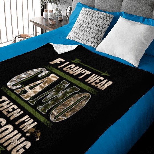 Funny Hunting Camo Hunters Buck Deer Country Redne Baby Blankets