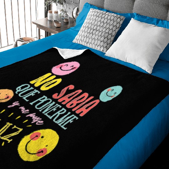 Funny Spanish Teacher Maestra Baby Blankets