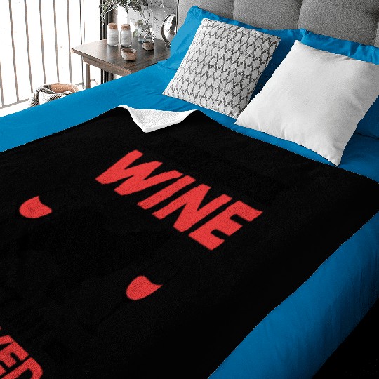 Samoyed And Wine Baby Blankets